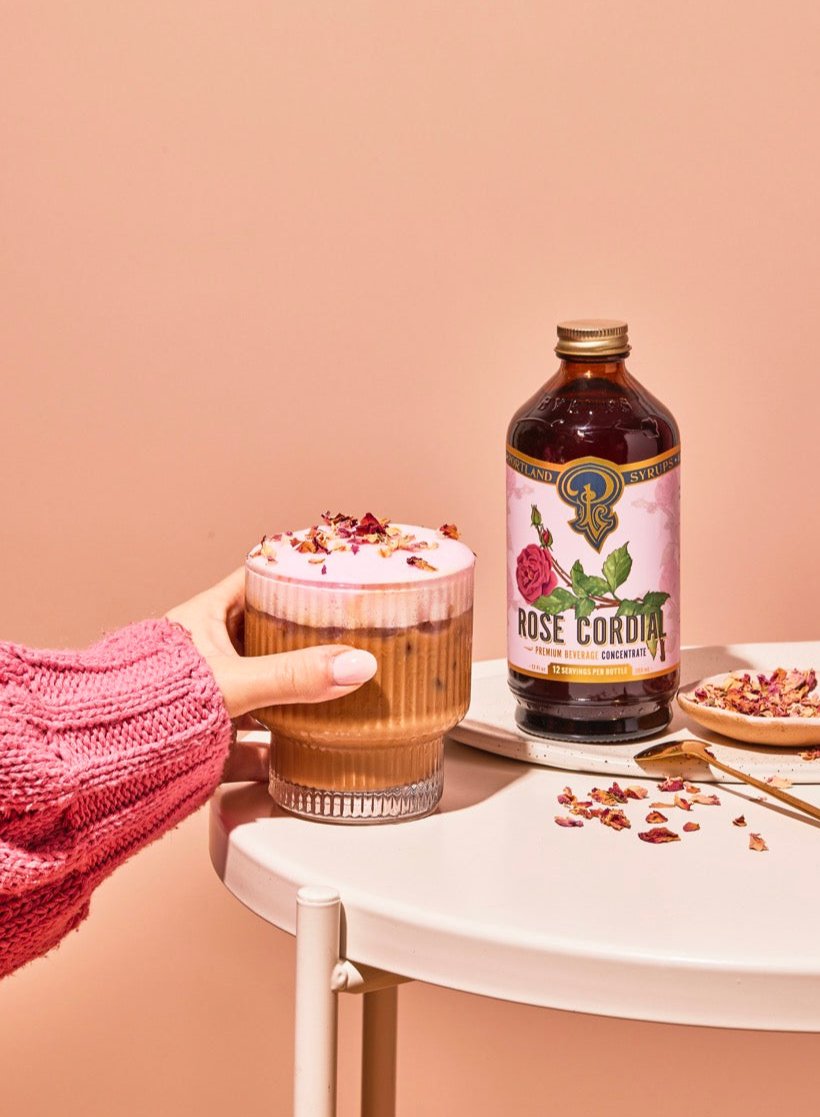 Rose Cordial Syrup from Portland Syrups