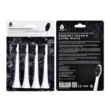 Pursonic Replacement Toothbrush Heads Charcoal Infused Bristles, Compatible with Philips Sonicare Electric Toothbrush Handles - Pack from Pursonic
