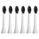 Pursonic Replacement Toothbrush Heads Charcoal Infused Bristles, Compatible with Philips Sonicare Electric Toothbrush Handles - Pack from Pursonic