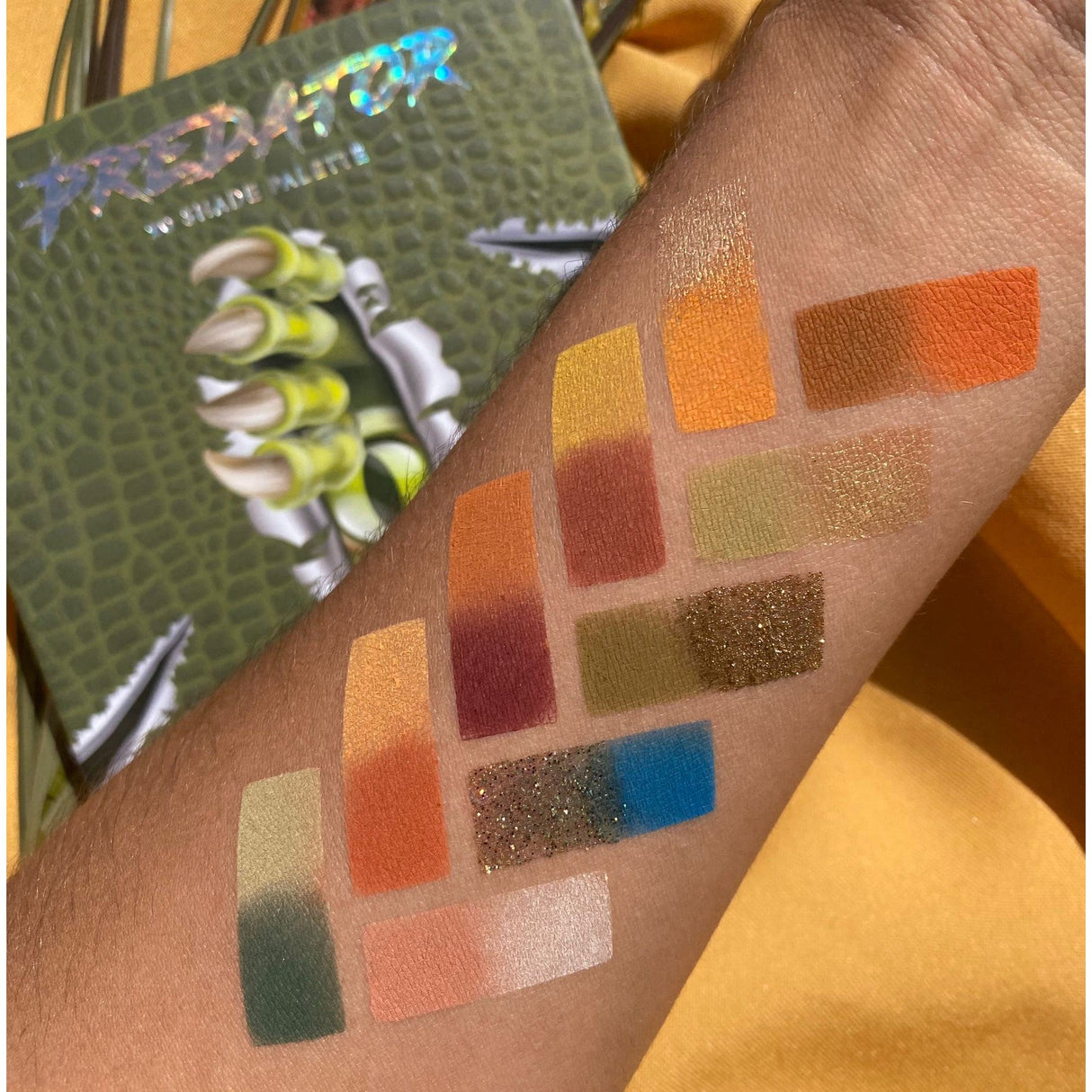 Predator Neutral Eyeshadow Palette From Prolux Cosmetics