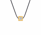 PT301G B.Tiff Gold Cubi Pendant Necklace from B.Tiff New York (Retail)