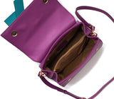 Cottontail - Purple Vegan Leather Bag from Gunas New York