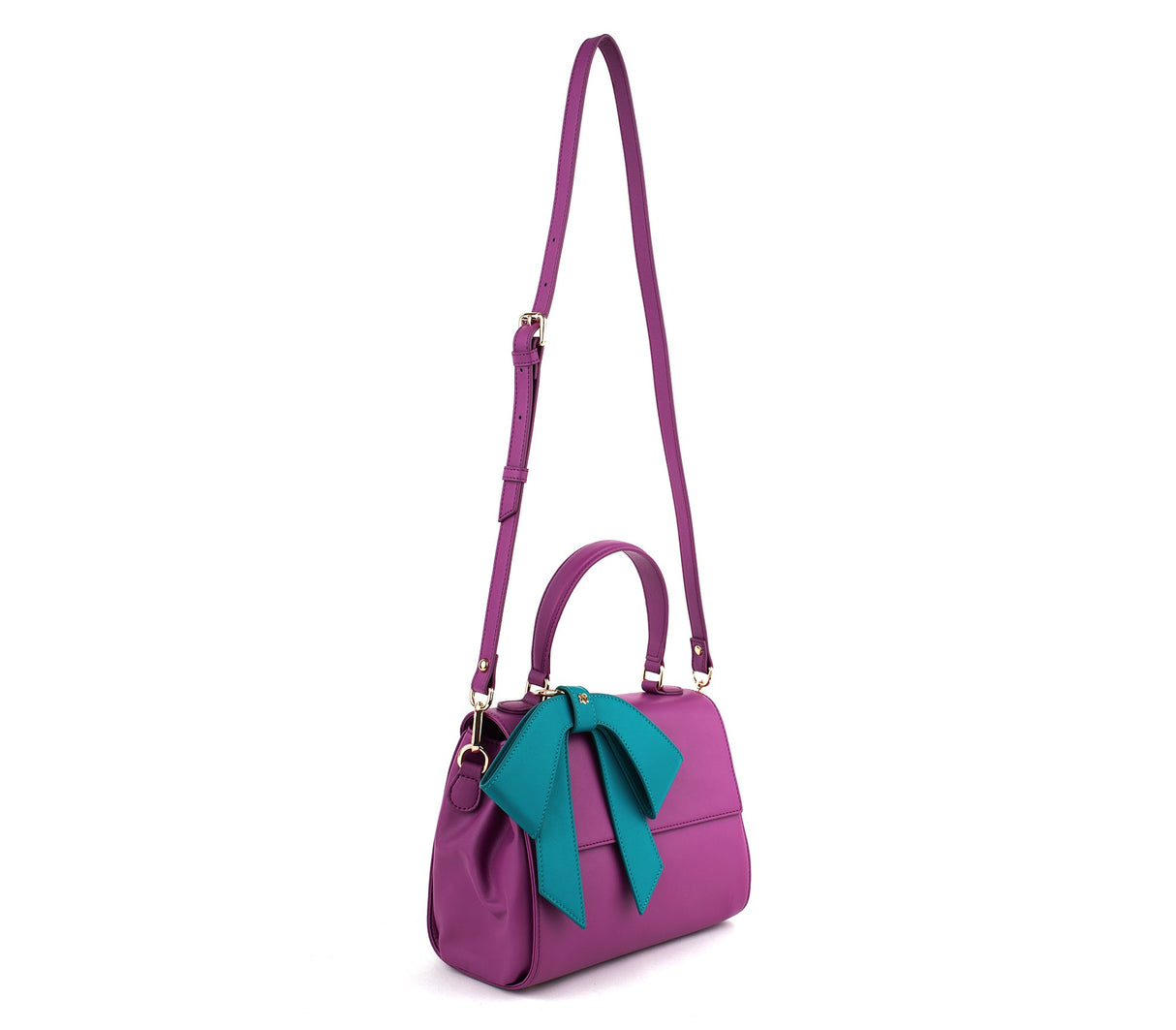 Cottontail - Purple Vegan Leather Bag from Gunas New York