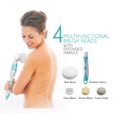 Advanced Facial & Body Cleansing Brush With Extended Handle from Pursonic