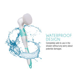 Advanced Facial & Body Cleansing Brush With Extended Handle from Pursonic