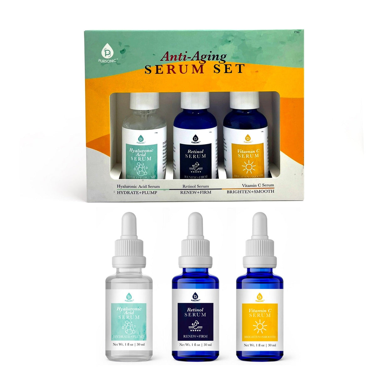 Anti-Aging Serum Set from Pursonic