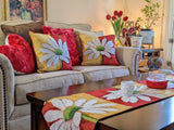 Tache Loves Me Not Daisy Tapestry Table Runner (9046)