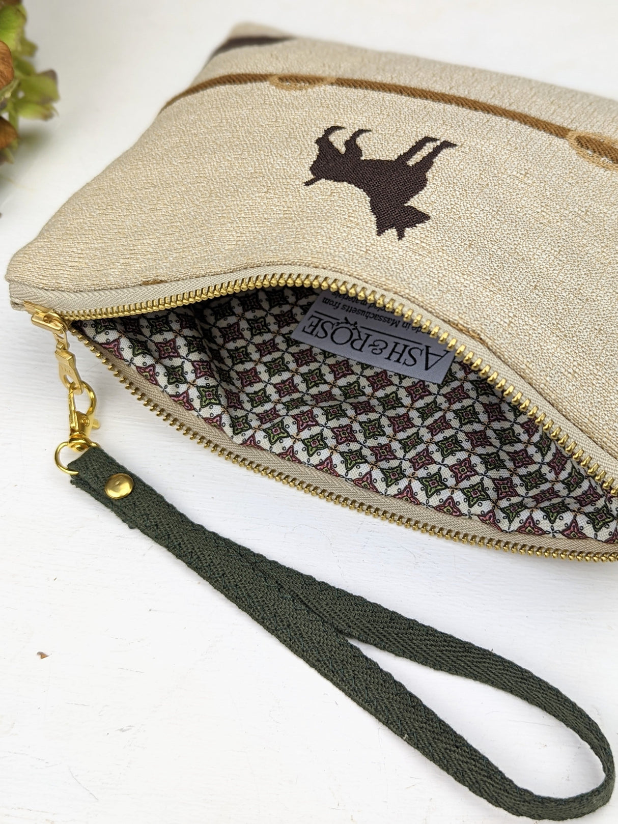 Dog Walk Wristlet Purse from Ash & Rose