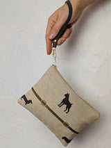 Dog Walk Wristlet Purse from Ash & Rose