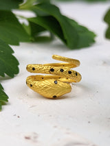 Basil the Cobra Ring from Ash & Rose