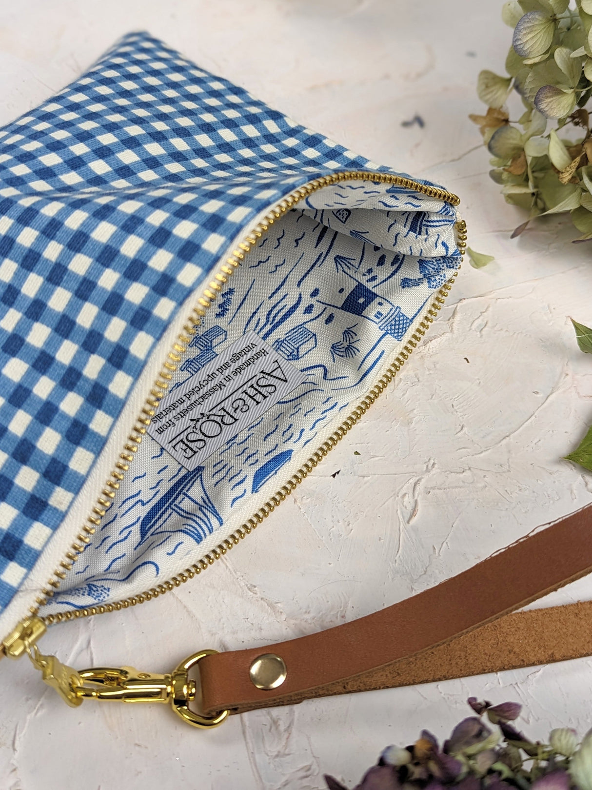 Summer Picnic Wristlet Purse from Ash & Rose