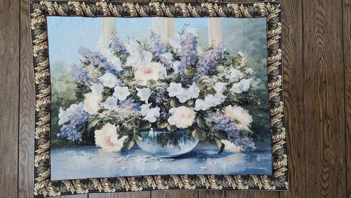 Tache Bouquet Of Flowers Tapestry Lavender Floral Wall Hanging 33 X 24 (13021) from Tache Home Fashion