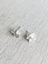 Petite Floral Stud Earrings from Ash & Rose
