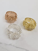 Big Bouquet Filigree Ring from Ash & Rose