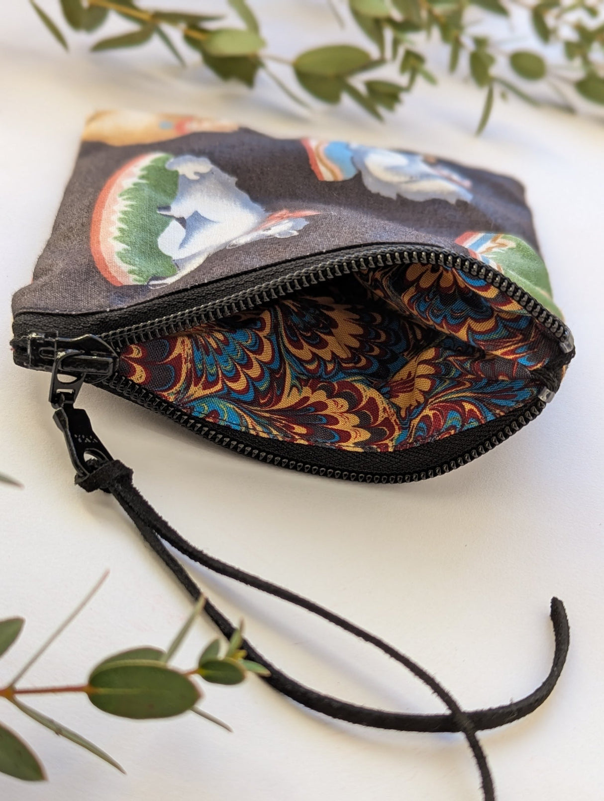 Cirque du Forêt Square Pouch from Ash & Rose