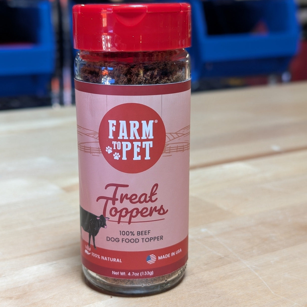 Treat Topper Beef Dog Food Topper from Farm To Pet