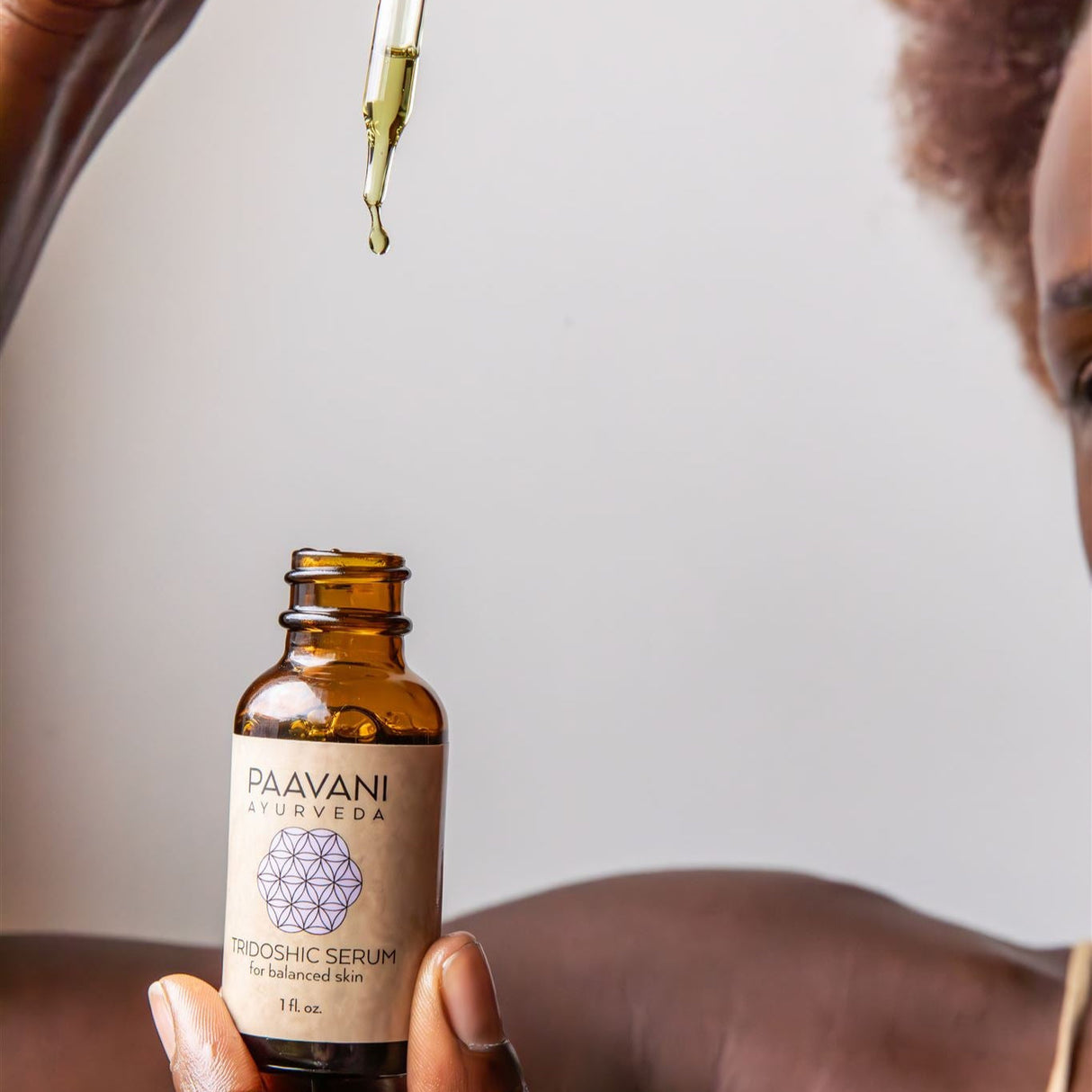 Tridoshic Serum | Ayurvedic Face Oil for Balanced, Glowing Skin from Paavani Ayurveda