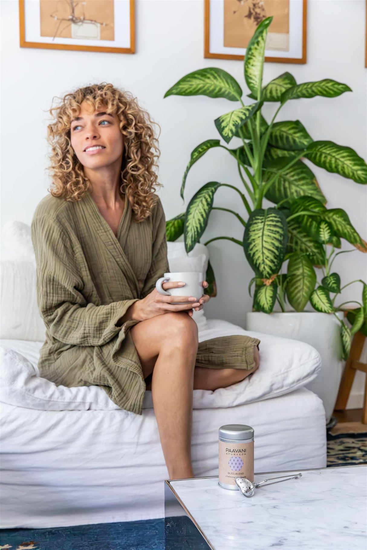 Your Herbal Tea Ritual | Organic Loose-Leaf Tea & Heart Infuser from Paavani Ayurveda