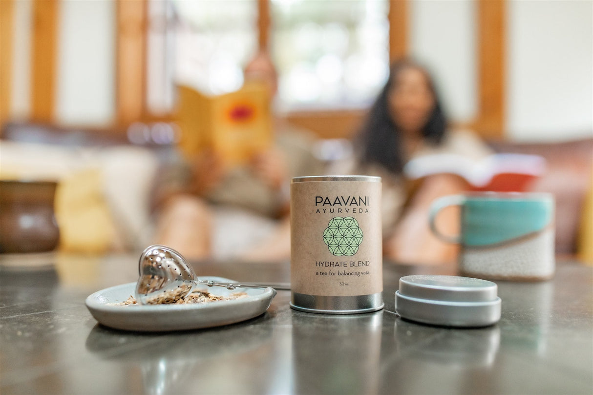 Your Herbal Tea Ritual | Organic Loose-Leaf Tea & Heart Infuser from Paavani Ayurveda