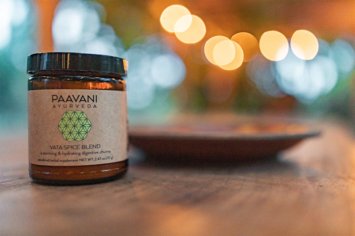 Vata Spice Blend | Warming & Hydrating Digestive Churna from Paavani Ayurveda