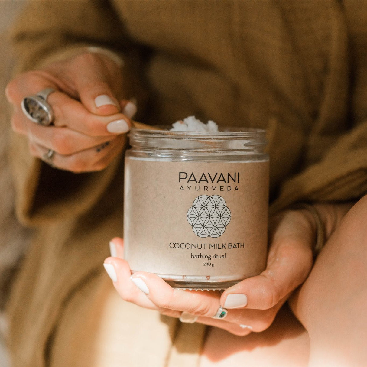 Coconut Milk Bath from Paavani Ayurveda