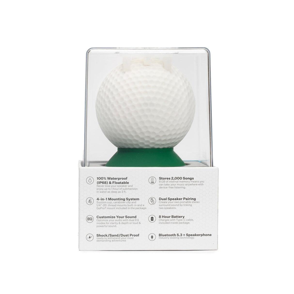 The Barnacle Pro 2.0 GOLF from Speaqua