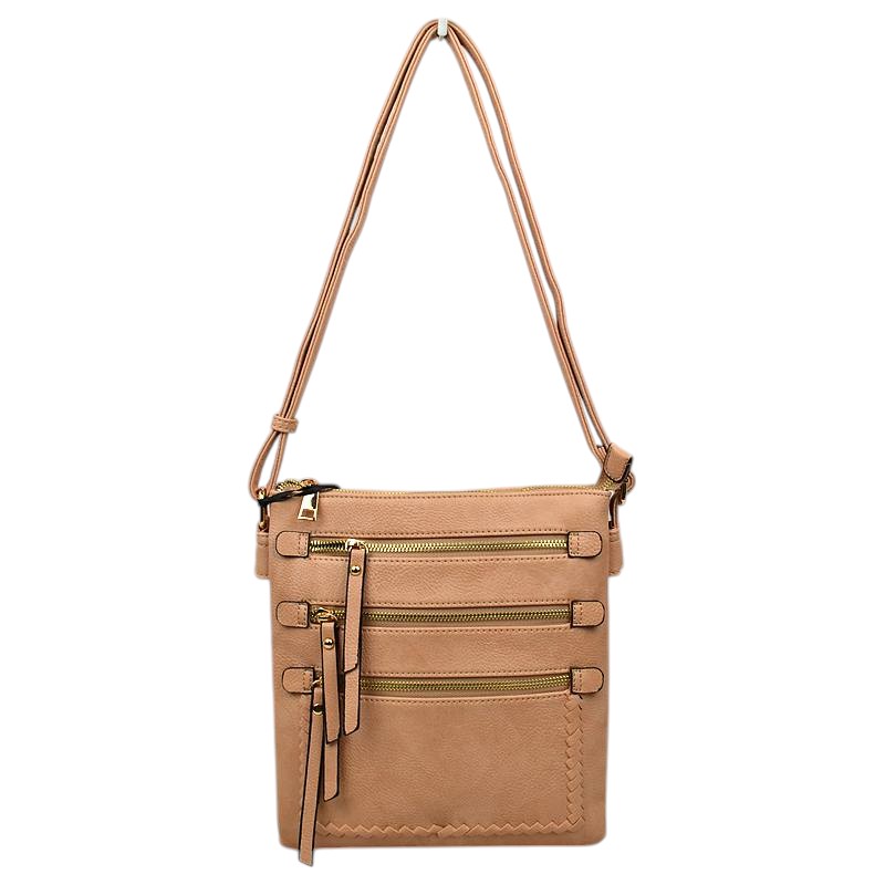 Trendy Womens Soft Leather Crossbody Purse Shoulder Bag  from Madeline Love