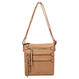 Trendy Womens Soft Leather Crossbody Purse Shoulder Bag  from Madeline Love