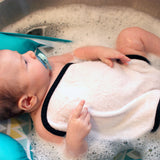 Panda Baby Bath Essentials 8pc Baby Gift Set - White/Black - Final Sale/No Returns from BedVoyage