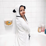 Panda Baby Bath Essentials 8pc Baby Gift Set - White/Black - Final Sale/No Returns from BedVoyage