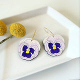 Pansy Hoops from LE CHIC MIAMI