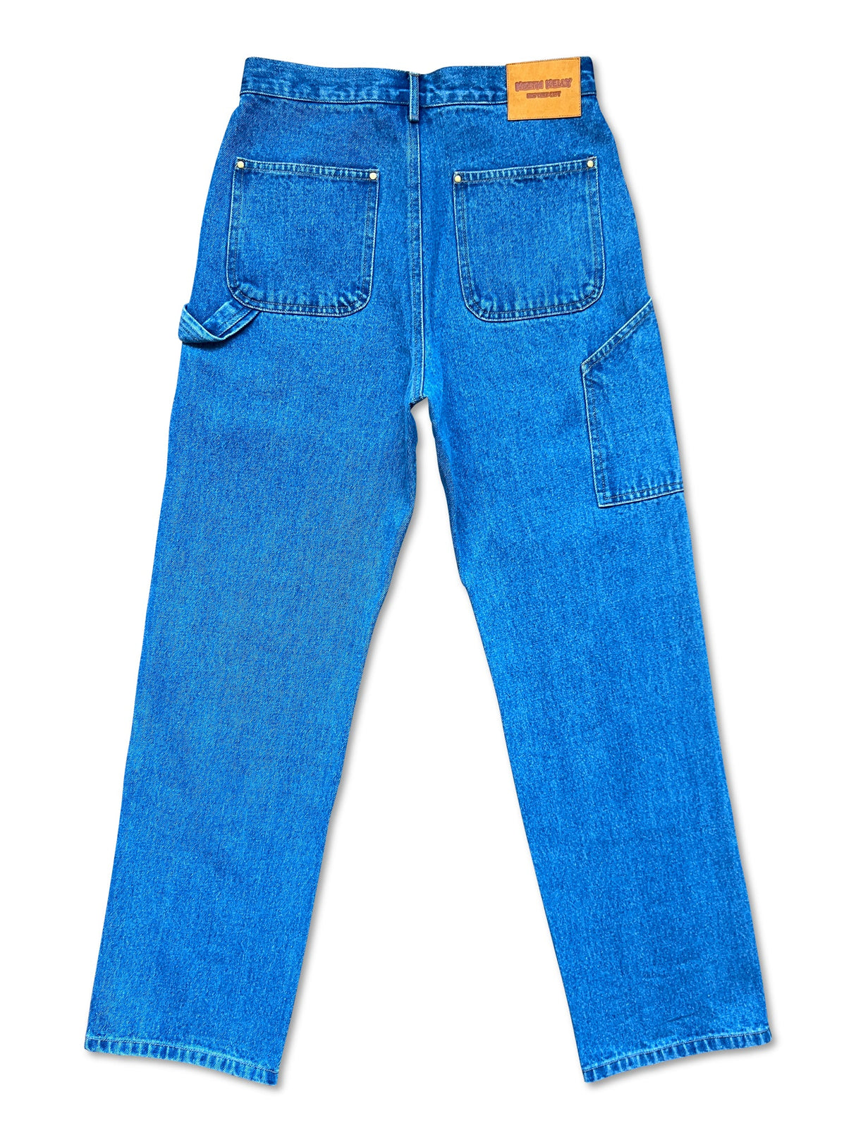 Blue Denim Double Knee Work Pants from KeithKelly