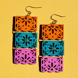 Papel Picado Earrings from LE CHIC MIAMI