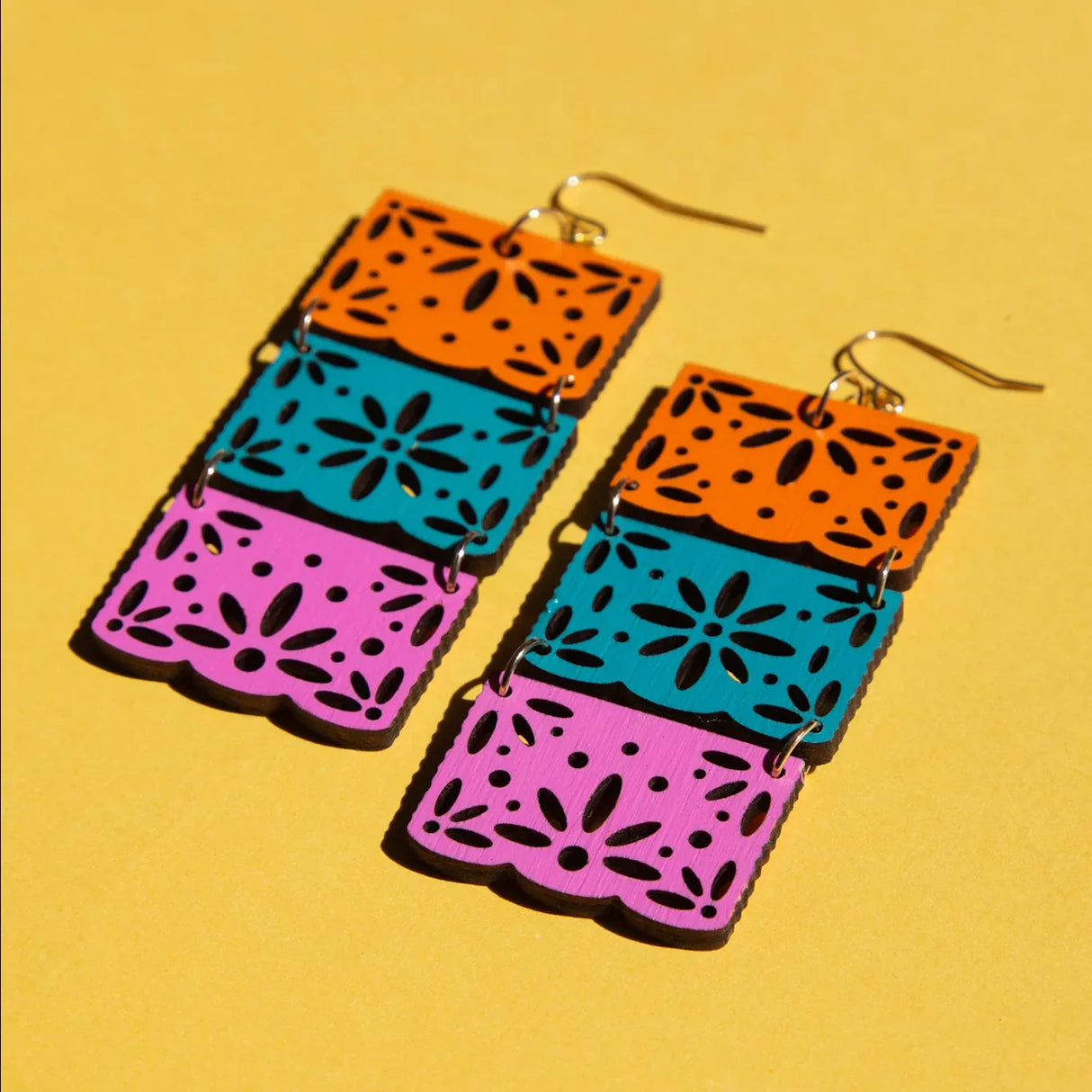 Papel Picado Earrings from LE CHIC MIAMI