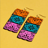 Papel Picado Earrings from LE CHIC MIAMI