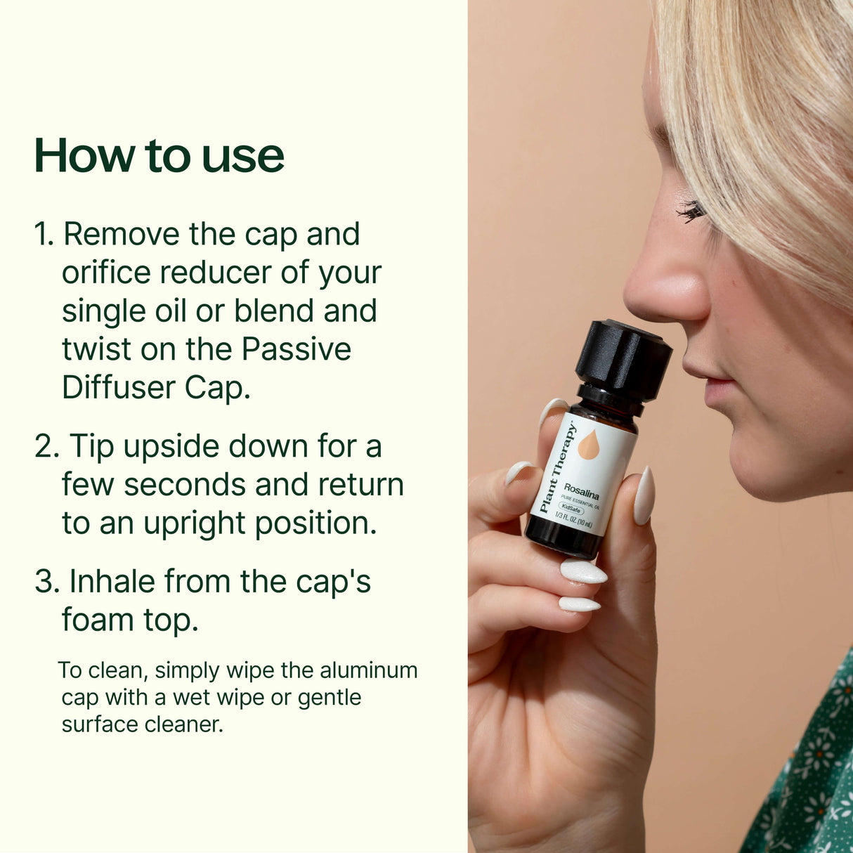 Passive Diffuser Cap 3-Pack from Plant Therapy