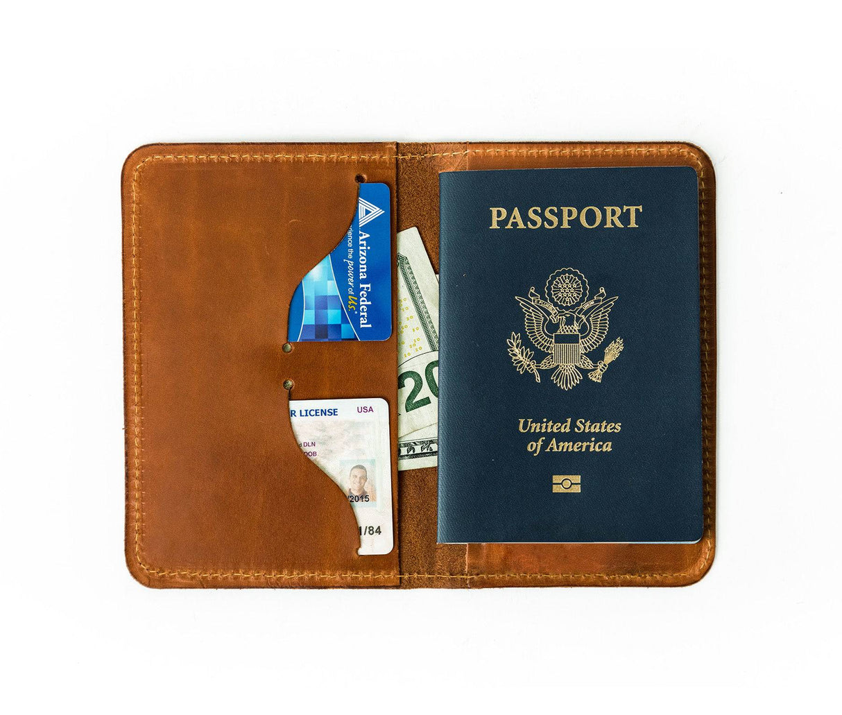 Passport Covers All for American from Lifetime Leather Co.