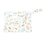 Pastel Floral - Waterproof Wet Bag (For mealtime, on-the-go, and more!) from BapronBaby