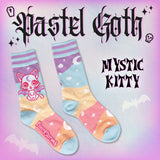 Mystic Kitty Crew Socks from FootClothes