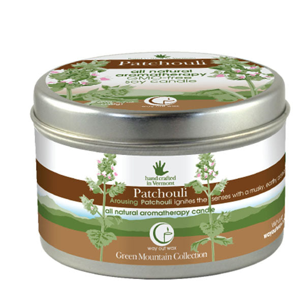 Patchouli - Large Travel Tin From Way Out Wax