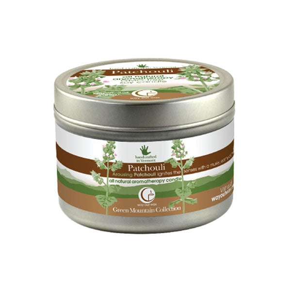 Patchouli - Medium Travel Tin From Way Out Wax