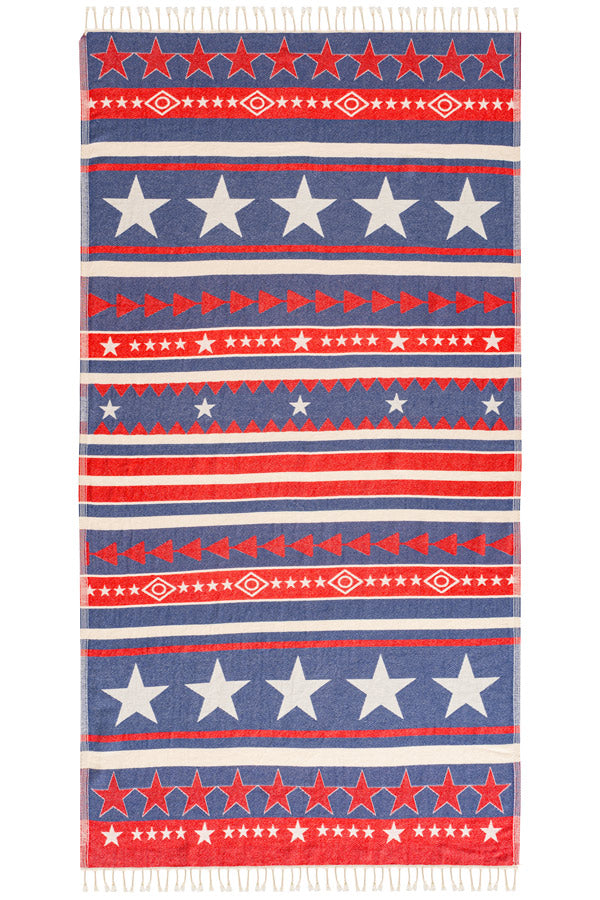 USA Proud - Turkish Towel from Sun Drunk