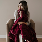 PATTERNED FAUX FUR XL THROW BLANKETS From Saranoni