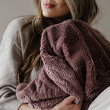 PATTERNED FAUX FUR XL THROW BLANKETS From Saranoni