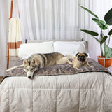 PupProtector™ Luxe Waterproof Bed Runner - Ultra Soft Chinchilla from Paw.com