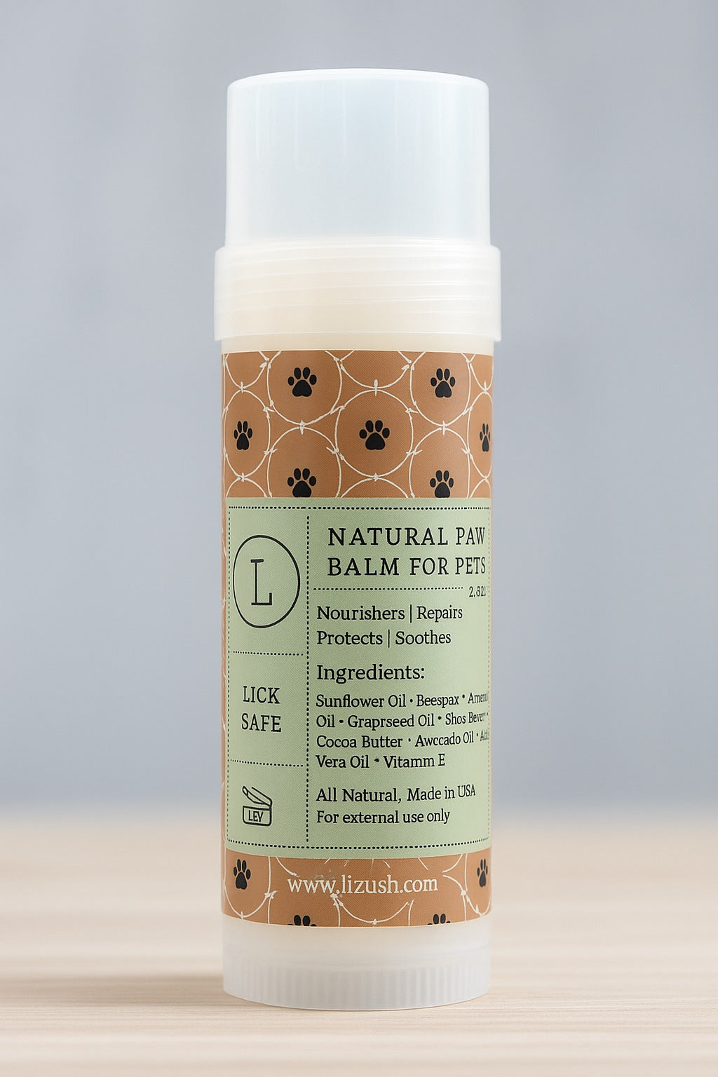 Natural Paw Balm for PETS from Lizush