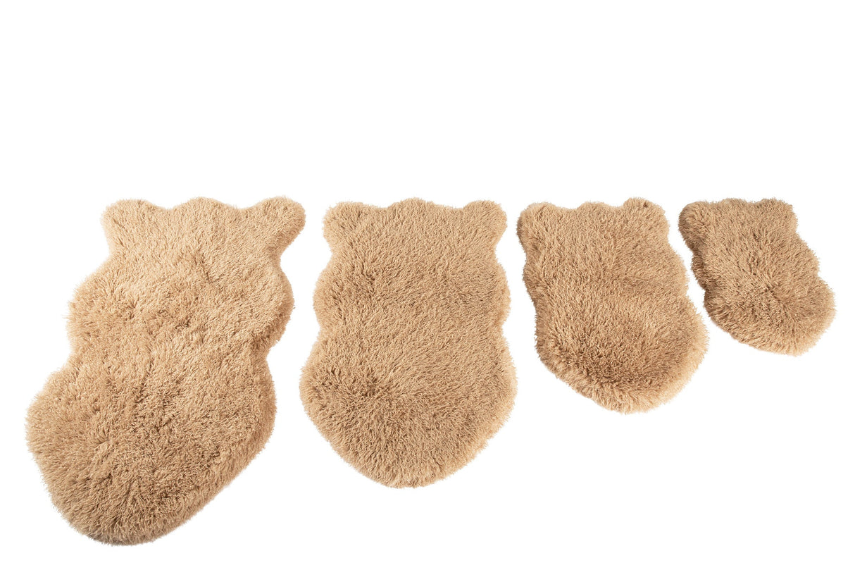 PupRug™ Luxe Faux Fur Orthopedic Dog Bed -  Plush Sheep Tan from Paw.com