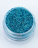 Peace - Blue Holographic Fine Glitter from Lunautics