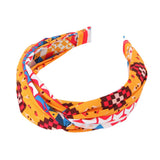 Aztec Patterned Twisted Headband from Madeline Love