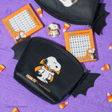 Peanuts Halloween | Count Snoopy Cosmetic Bag Set with Gems from Profusion Cosmetics